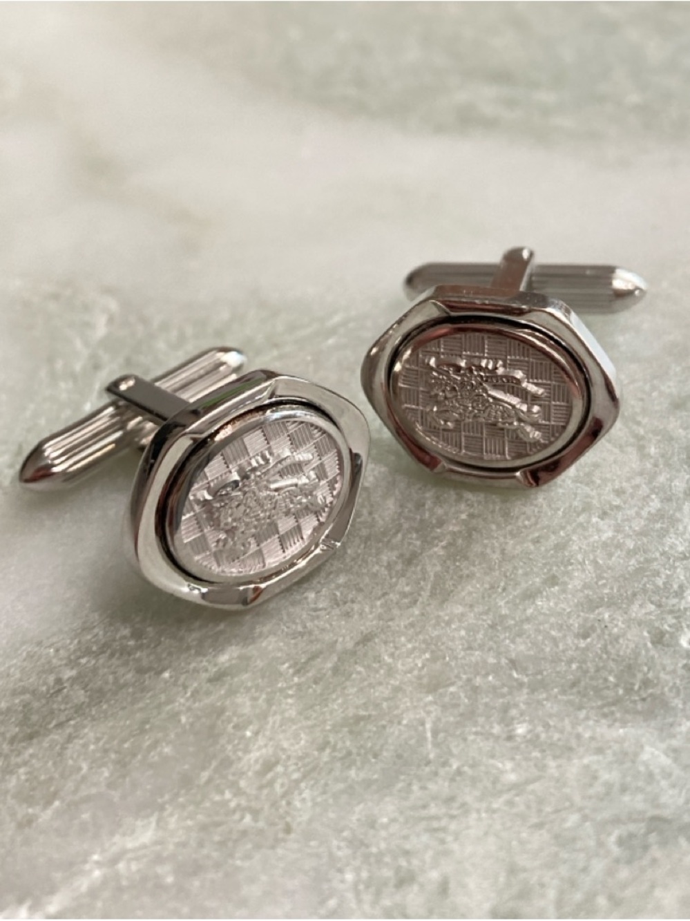 Vintage Burberry Cuff Links
